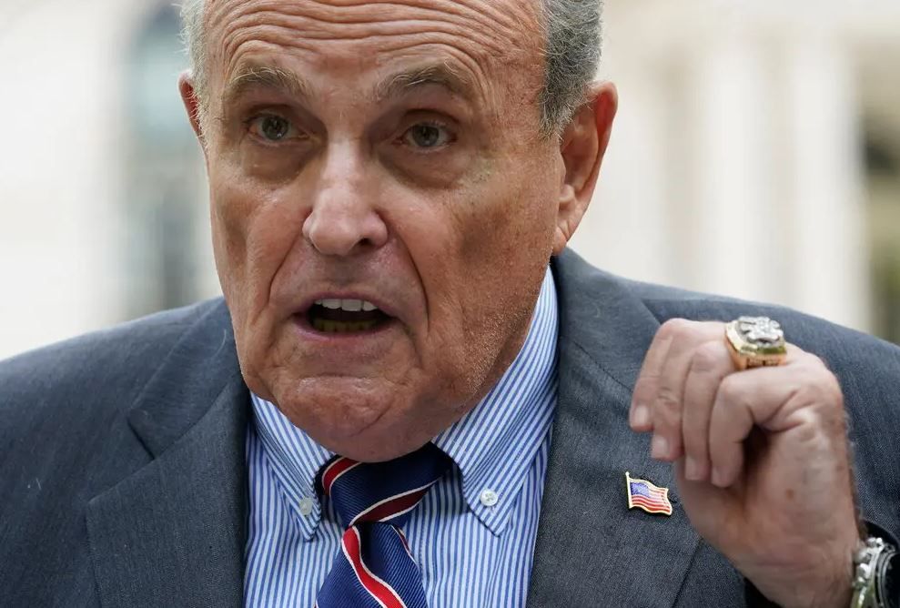 After a video of the alleged attack on New York City Mayor Rudy Giuliani surfaced, the man accused of doing so was charged with lesser offences
