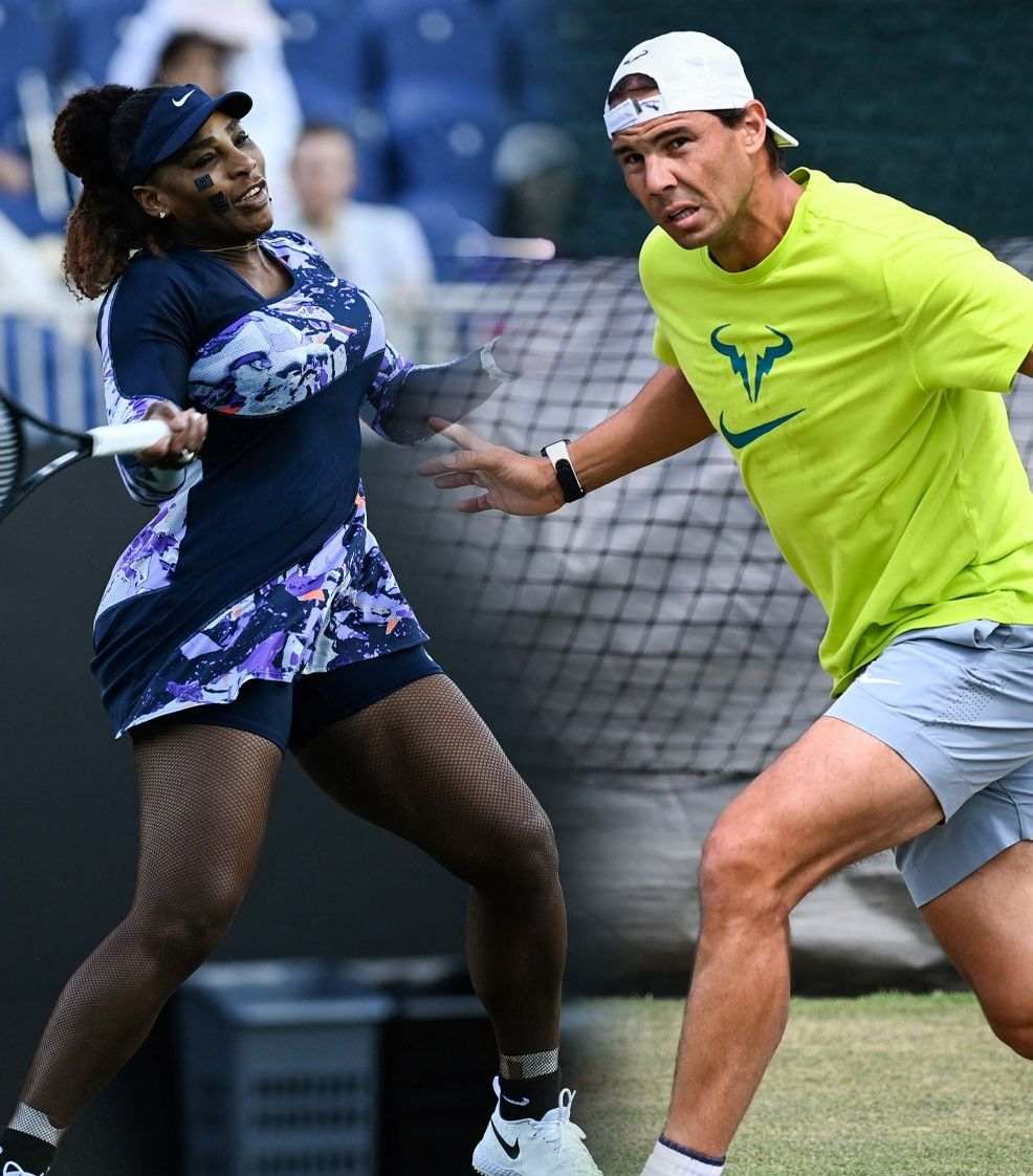 Rafael Nadal prepares for the next stage of the Grand Slams while Serena Williams makes her Wimbledon comeback today