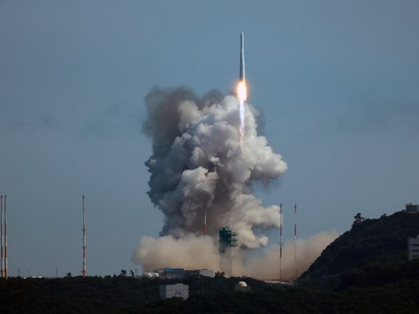South Korea is the first country to launch a satellite using its own rocket