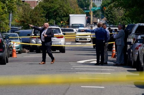In front of a senior community in Washington, DC, a shooting left two people dead and three more injured