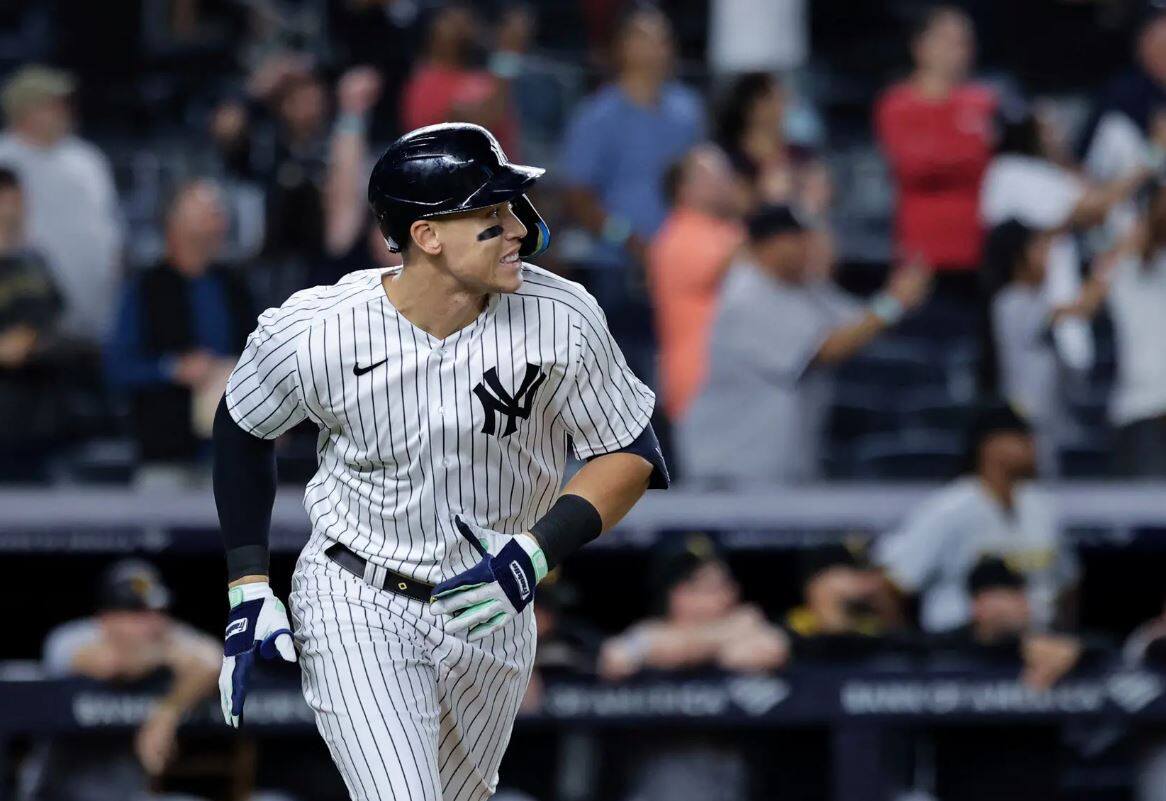 Aaron Judge Is the Third Member of a Party That Only Wears Pinstripes