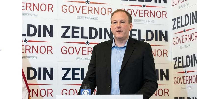 A Shooting Hits Close to Home for Zeldin, and It's Also a Big Part of His Campaign Theme