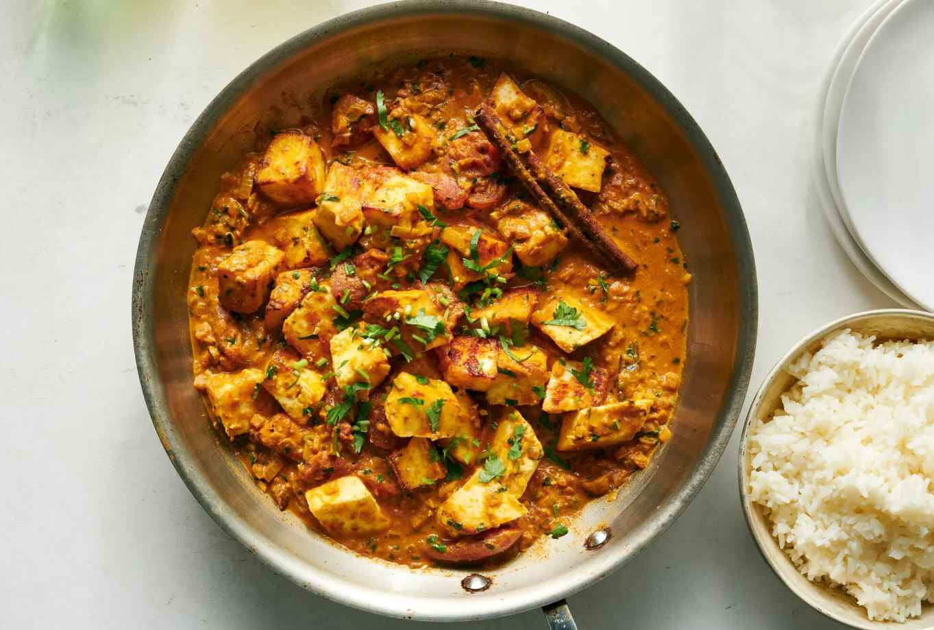 Deliciously Creamy Paneer, Tart Tomatoes, and a Delightfully Straightforward Dinner