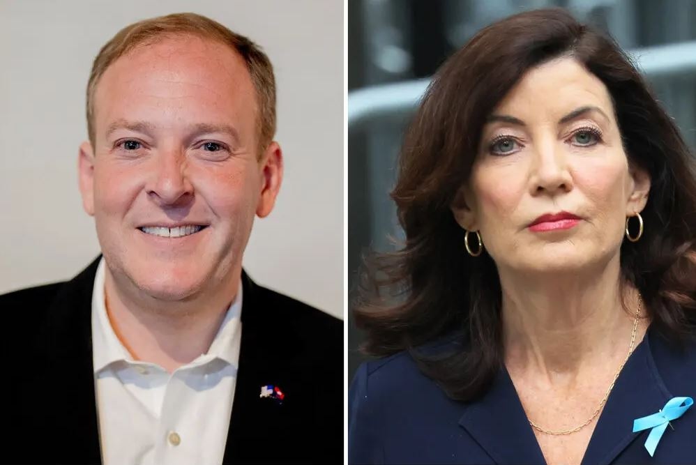 Polls show that Hochul's lead is getting smaller while Zeldin's in New York suburbs
