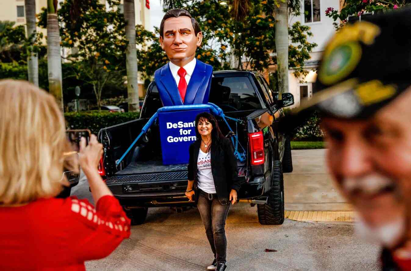 Rift Between Trump and DeSantis Widens as Candidates Hold Rival Rallies in Florida