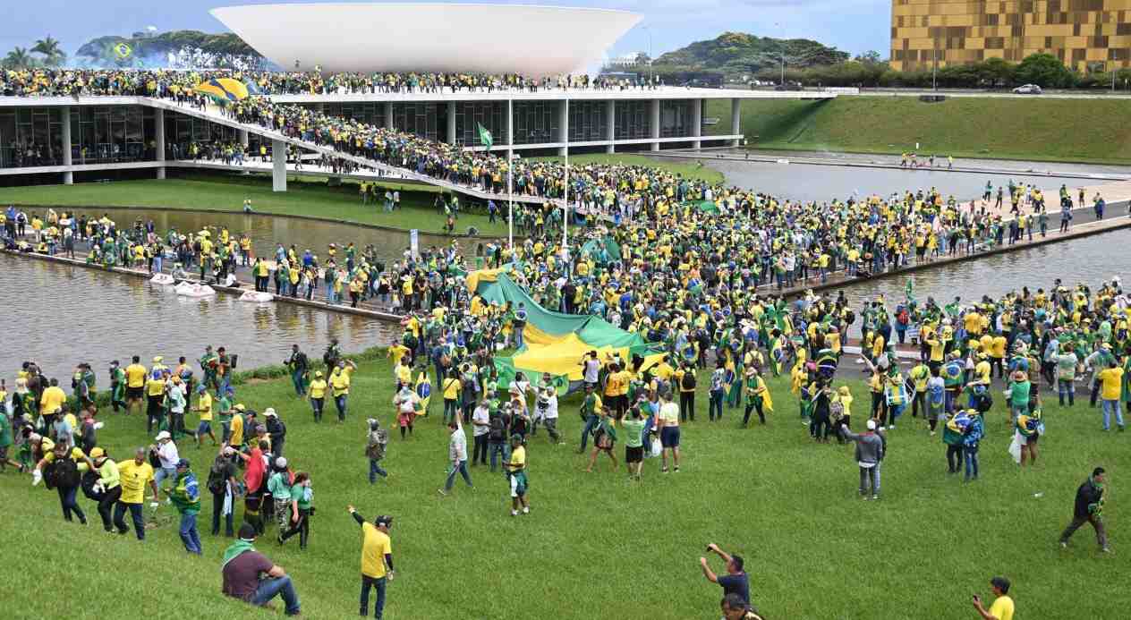 The Brazilian Congress and the Presidential Palace were both broken into by Bolsonaro's followers